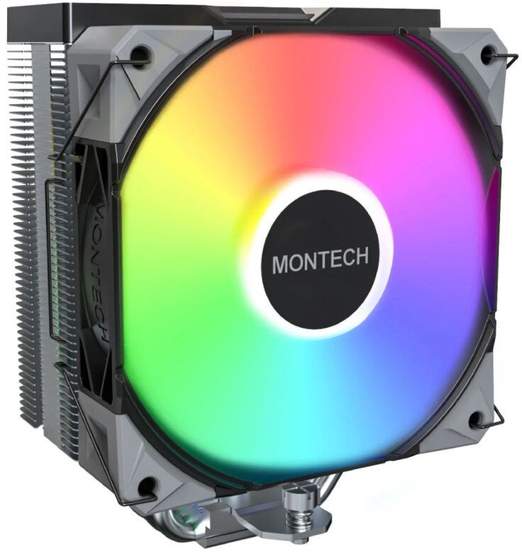 фото Повітряне охолодження Montech NX400 ARGB Black