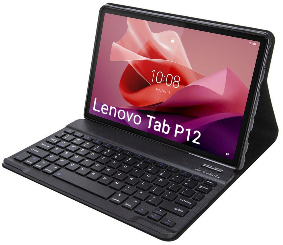 Strado Etui z klawiaturą Bluetooth do Lenovo Tab P12 (TB-370)