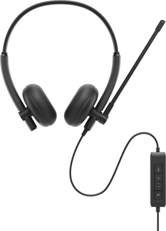 фото Наушники с микрофоном Dell WH125 Black
