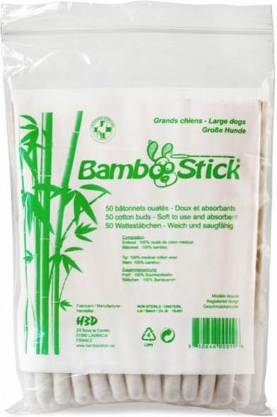 H3D Bamboostick Patyczki Do Uszu S/M 50szt.