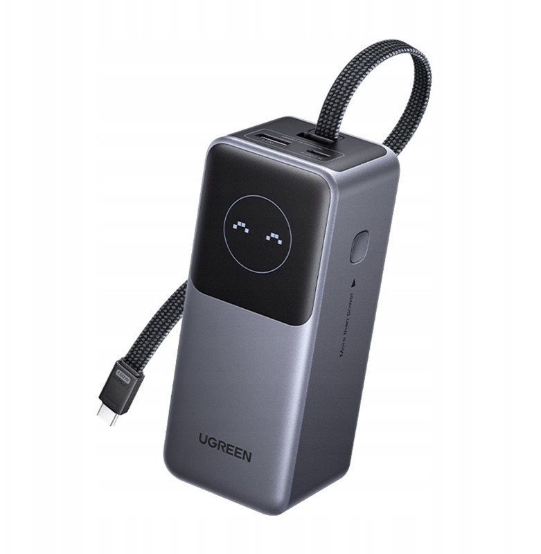 фото Внешний аккумулятор (павербанк) Ugreen PB723 20000mAh Grey