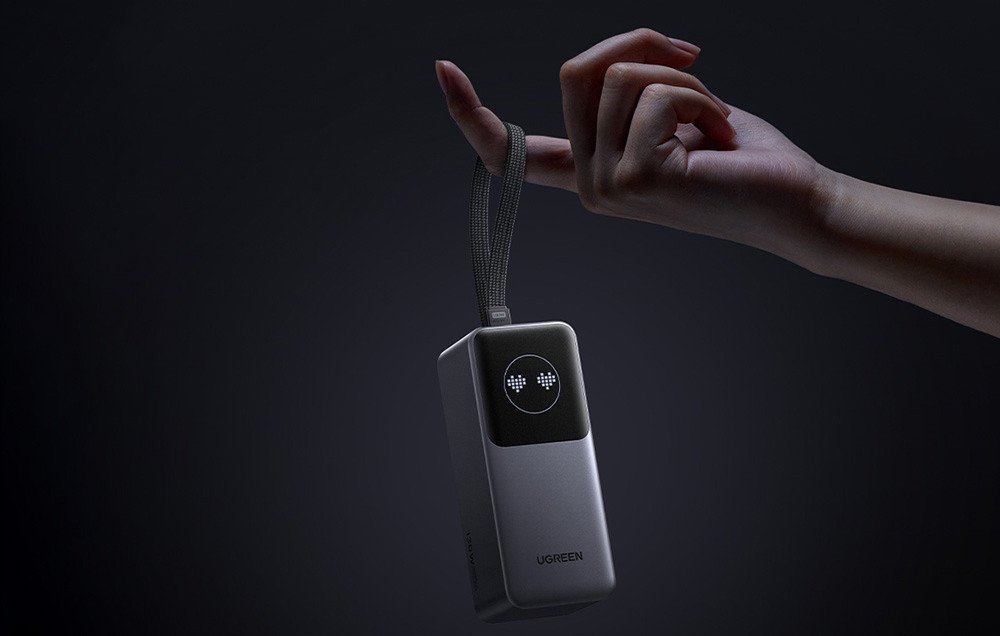 фото Внешний аккумулятор (павербанк) Ugreen PB723 20000mAh Grey