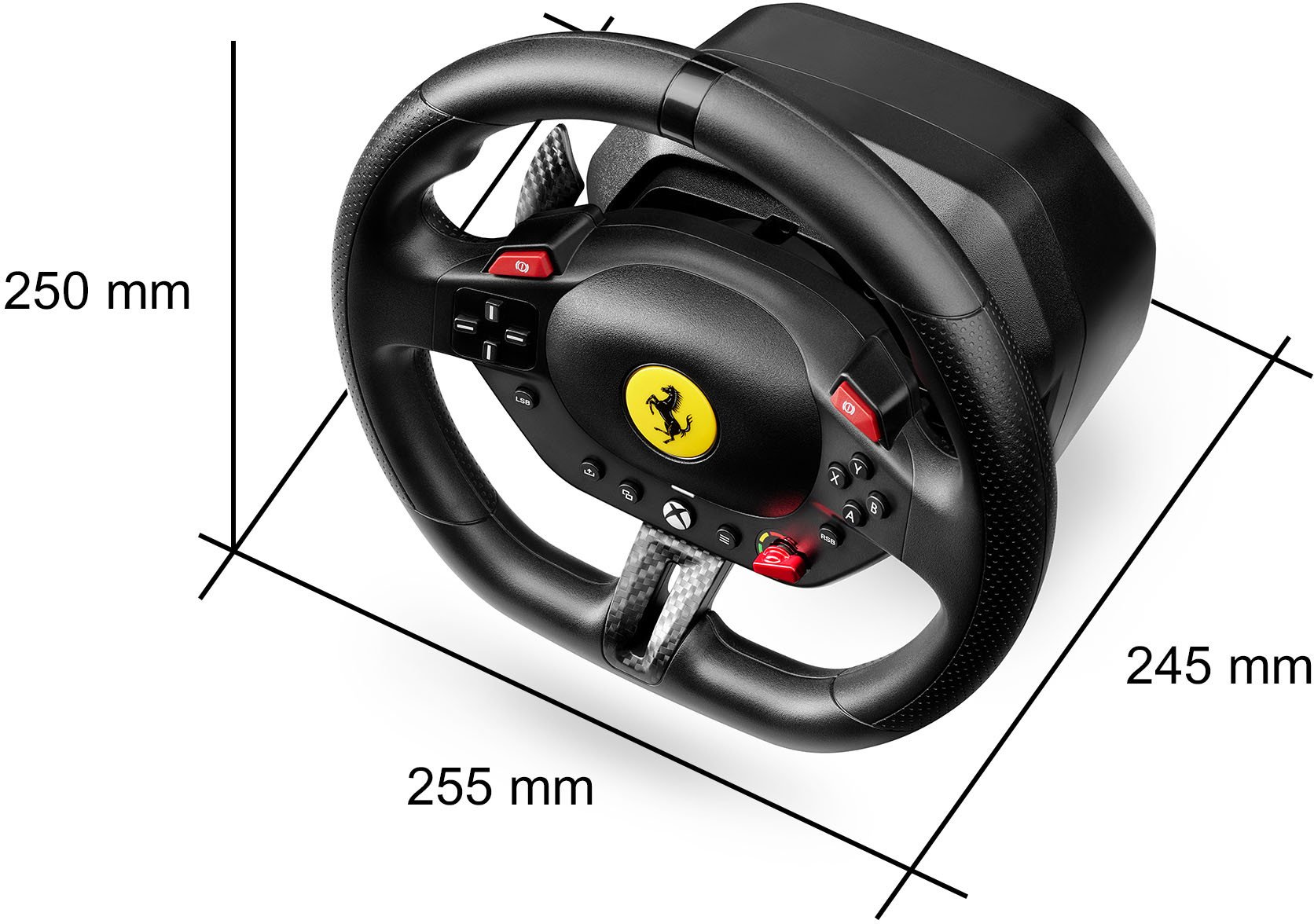 фото Комплект (кермо, педалі) Thrustmaster T98-X Ferrari 296 GTS (4460297)