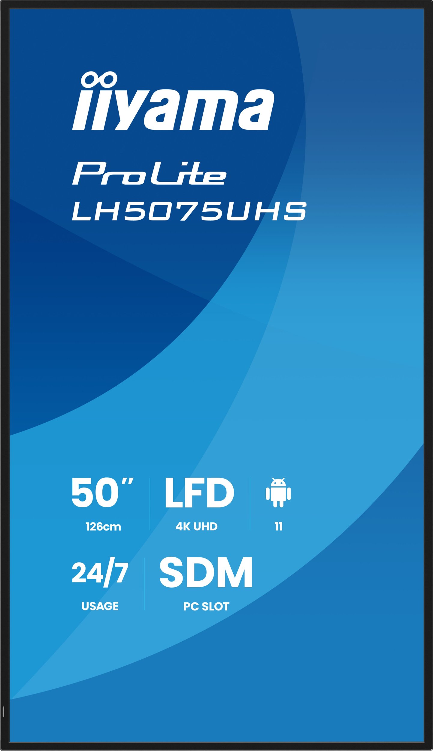 фото Информационный дисплей Iiyama LH5075UHS-B2AG