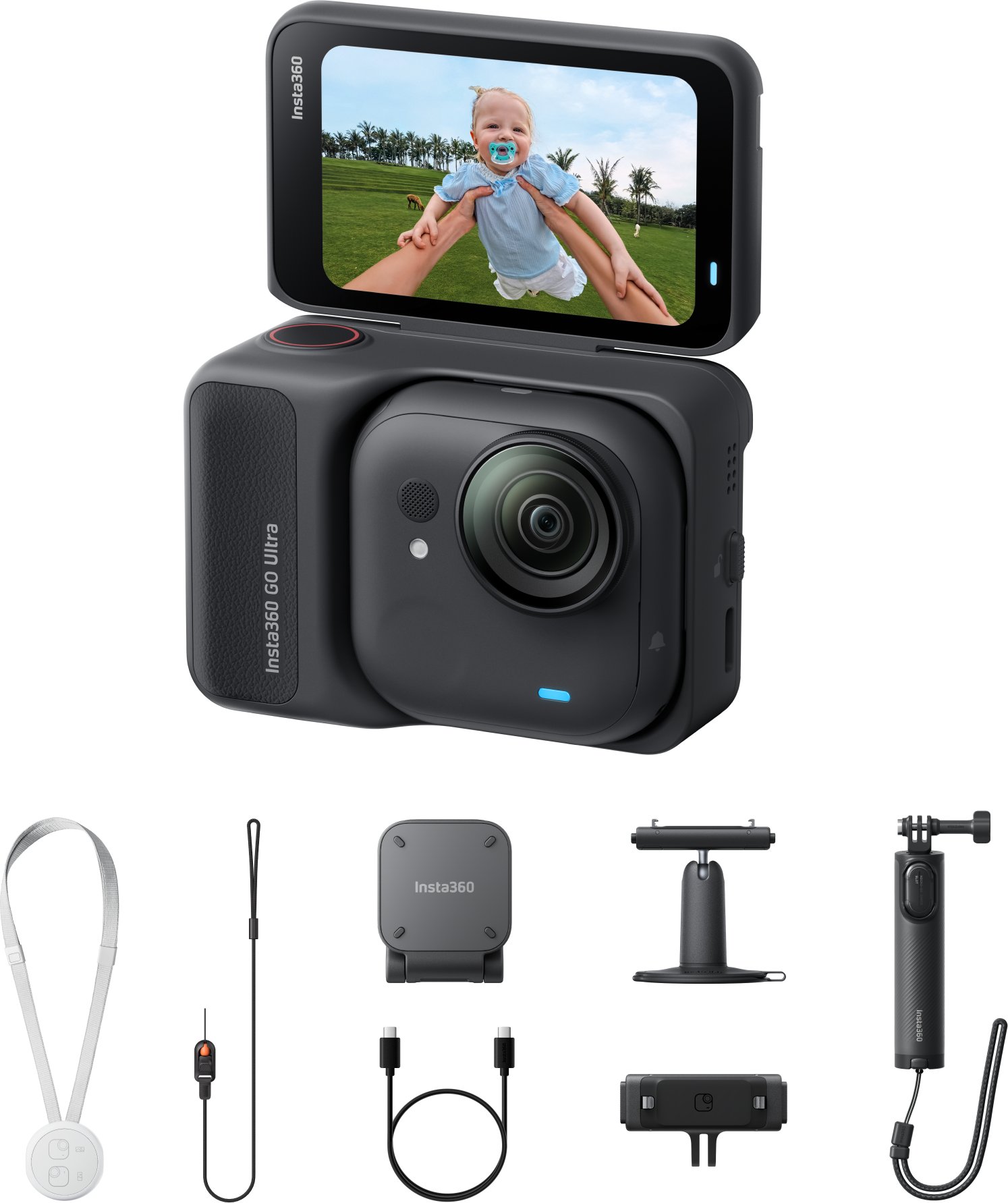 фото Экшн-камера Insta360 GO Ultra Creator Bundle Black