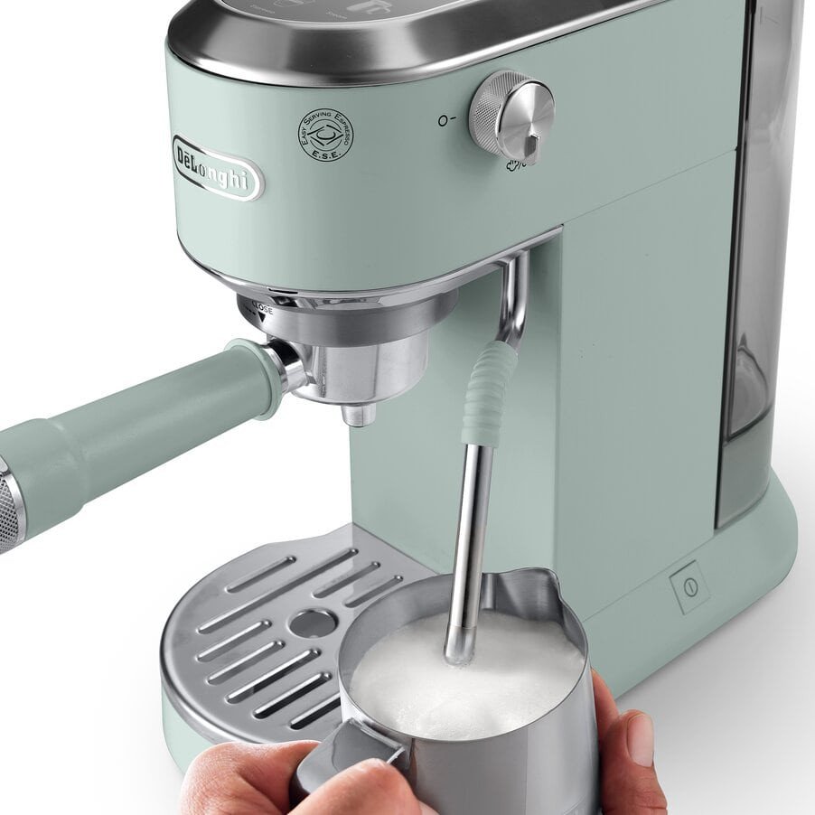 фото Рожковая кофеварка эспрессо Delonghi Dedica Duo EC 890.GR