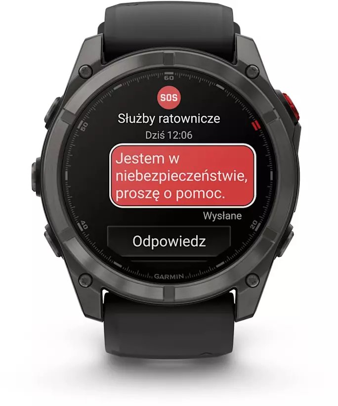 фото Смарт-годинник Garmin Fenix 8 Pro 51 mm Amoled Carbon Gray DLC Titanium with Black/Pebble Gray (010-03199-00/01)
