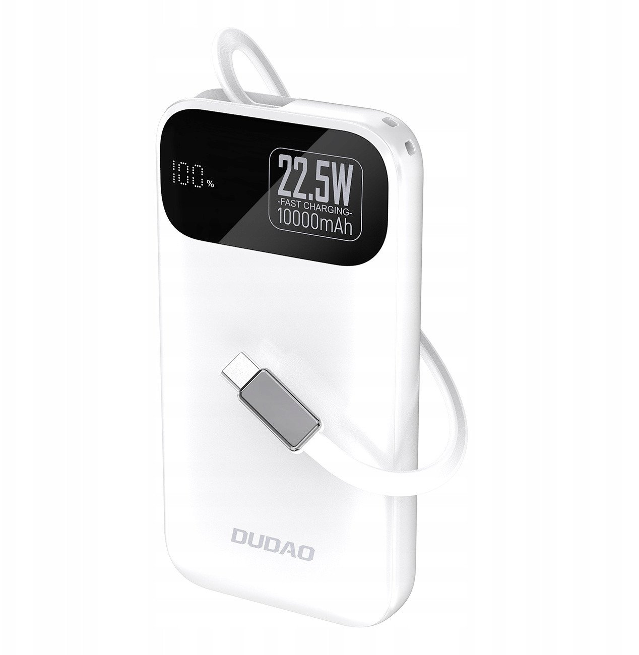 фото Внешний аккумулятор (пауэрбанк) Dudao K31 10000 mAh 22,5W PD White