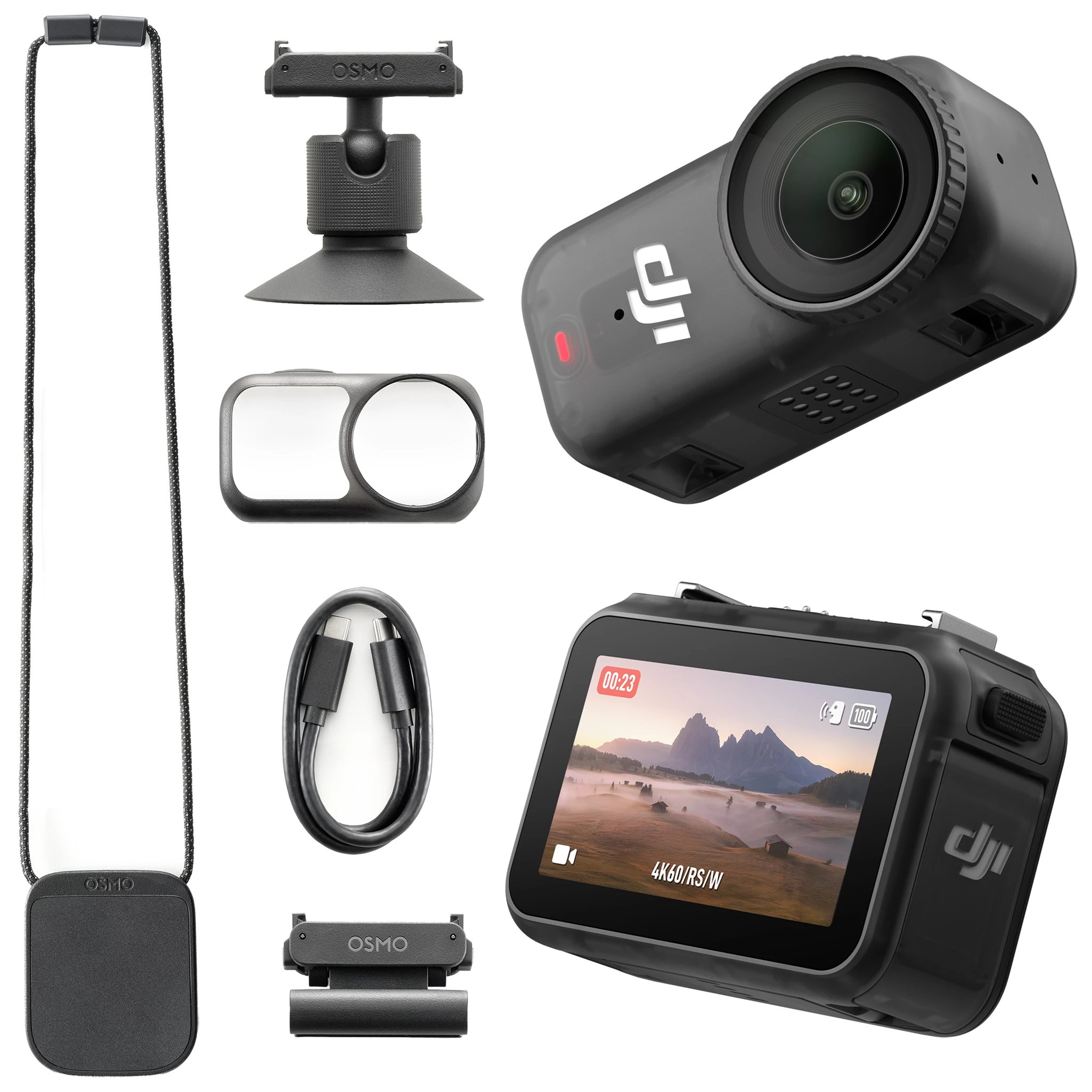 фото Экшн-камера DJI Osmo Nano Standard Combo Black 128GB (CP.OS.00000460.03)