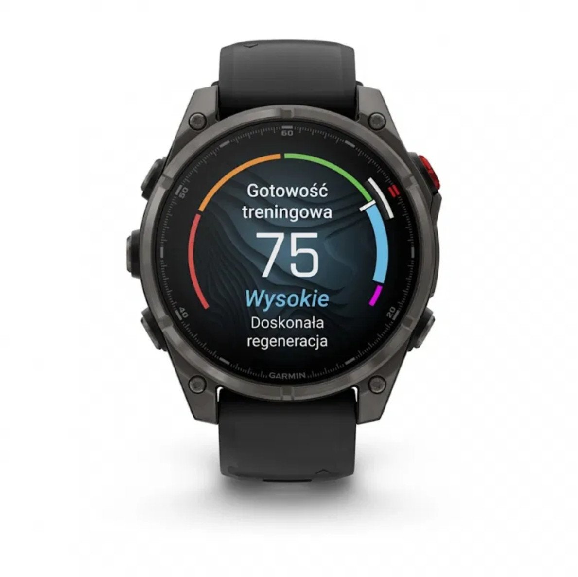 фото Смарт-годинник Garmin Fenix 8 Pro 47 mm Amoled Carbon Gray DLC Titanium with Black/Pebble Gray (010-03198-00/01)