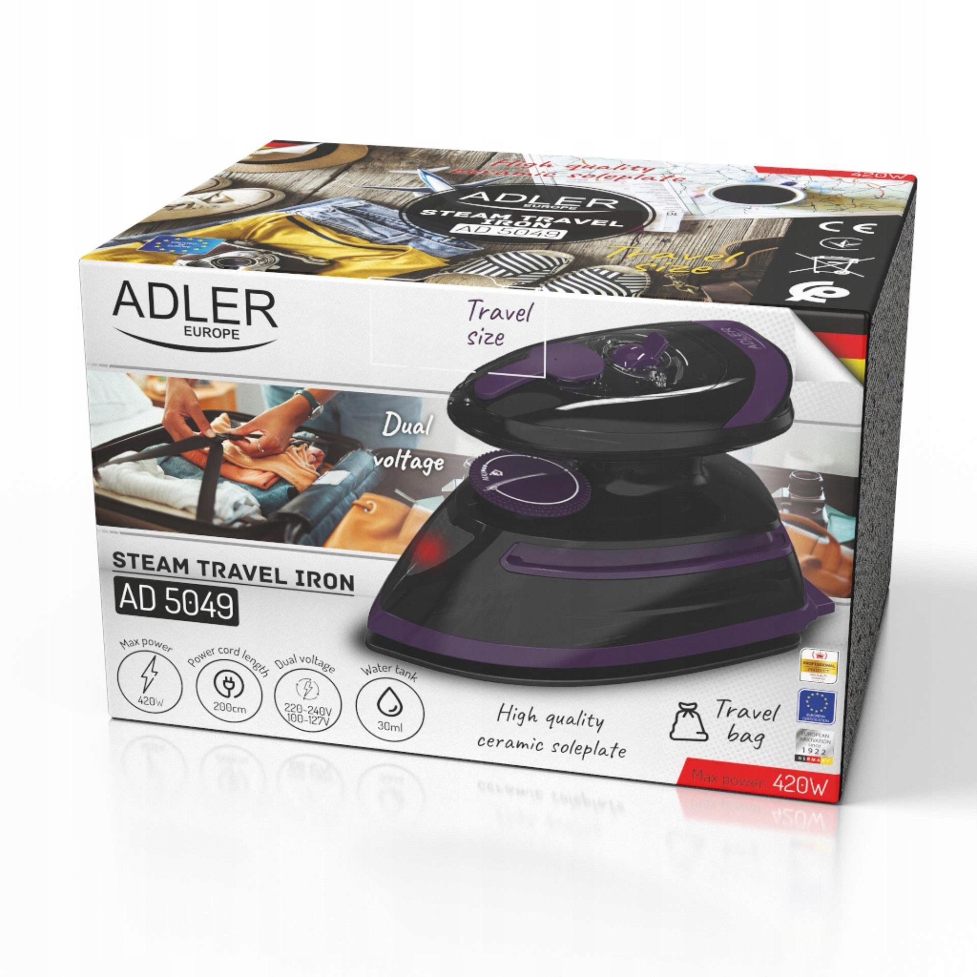 фото Праска дорожня Adler AD 5049