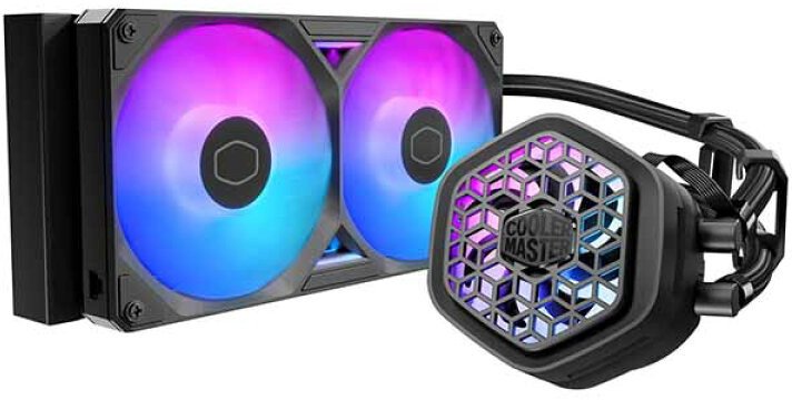 фото Водяне охолодження Cooler Master MasterLiquid 240 Atmos II VRM Fan Black (MLX-D24M-A25SZ-V1)