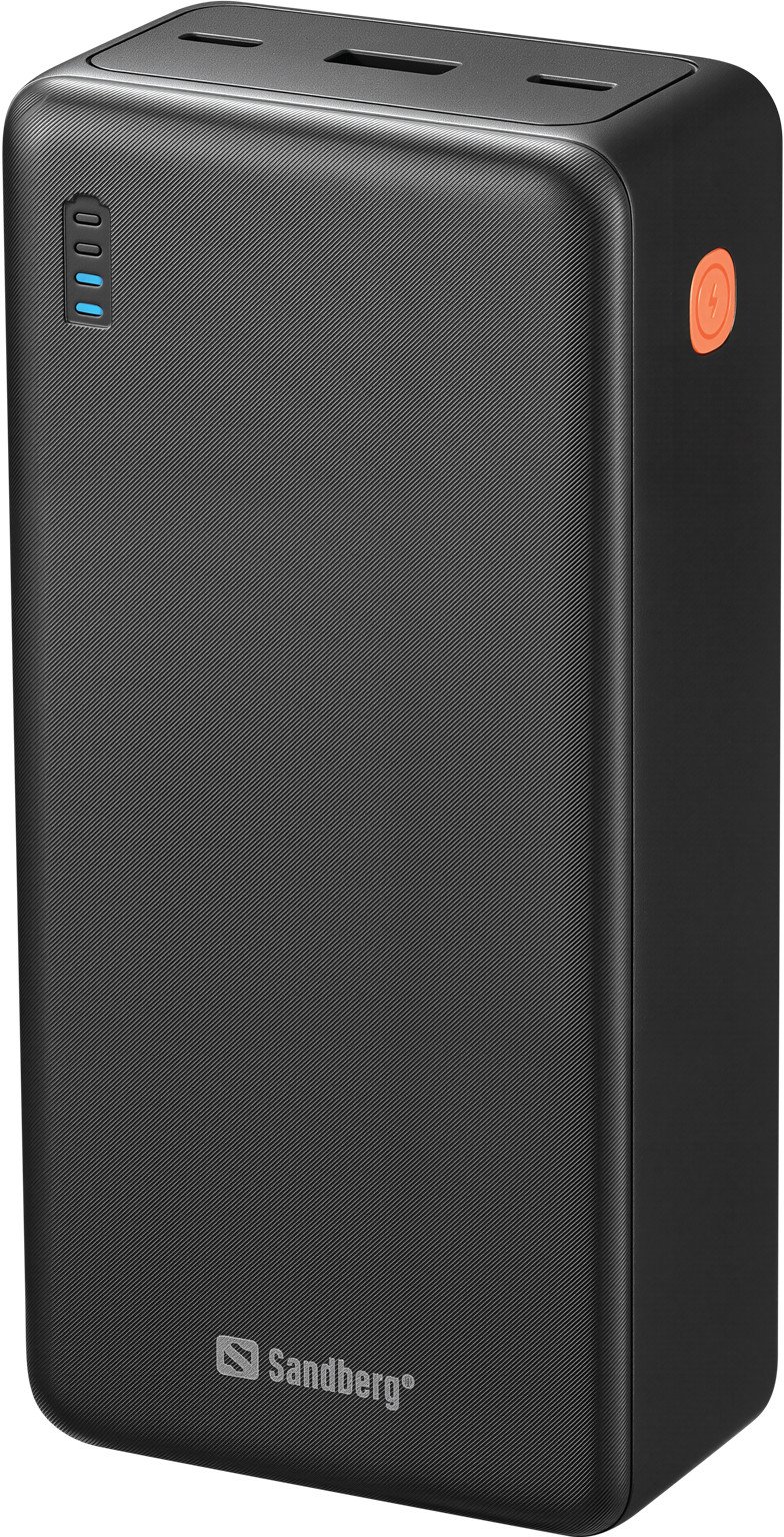 фото Зовнішній акумулятор (павербанк) Sandberg Saver Powerbank 27000mAh Black (320-43)