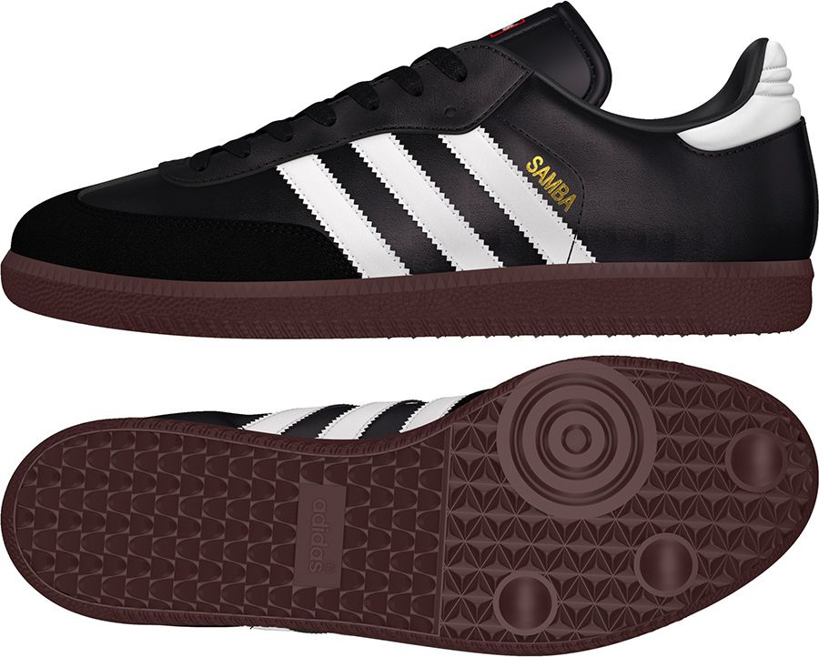 Adidas Buty piłkarskie Samba IN czarne r. 43 1/3 (019000)