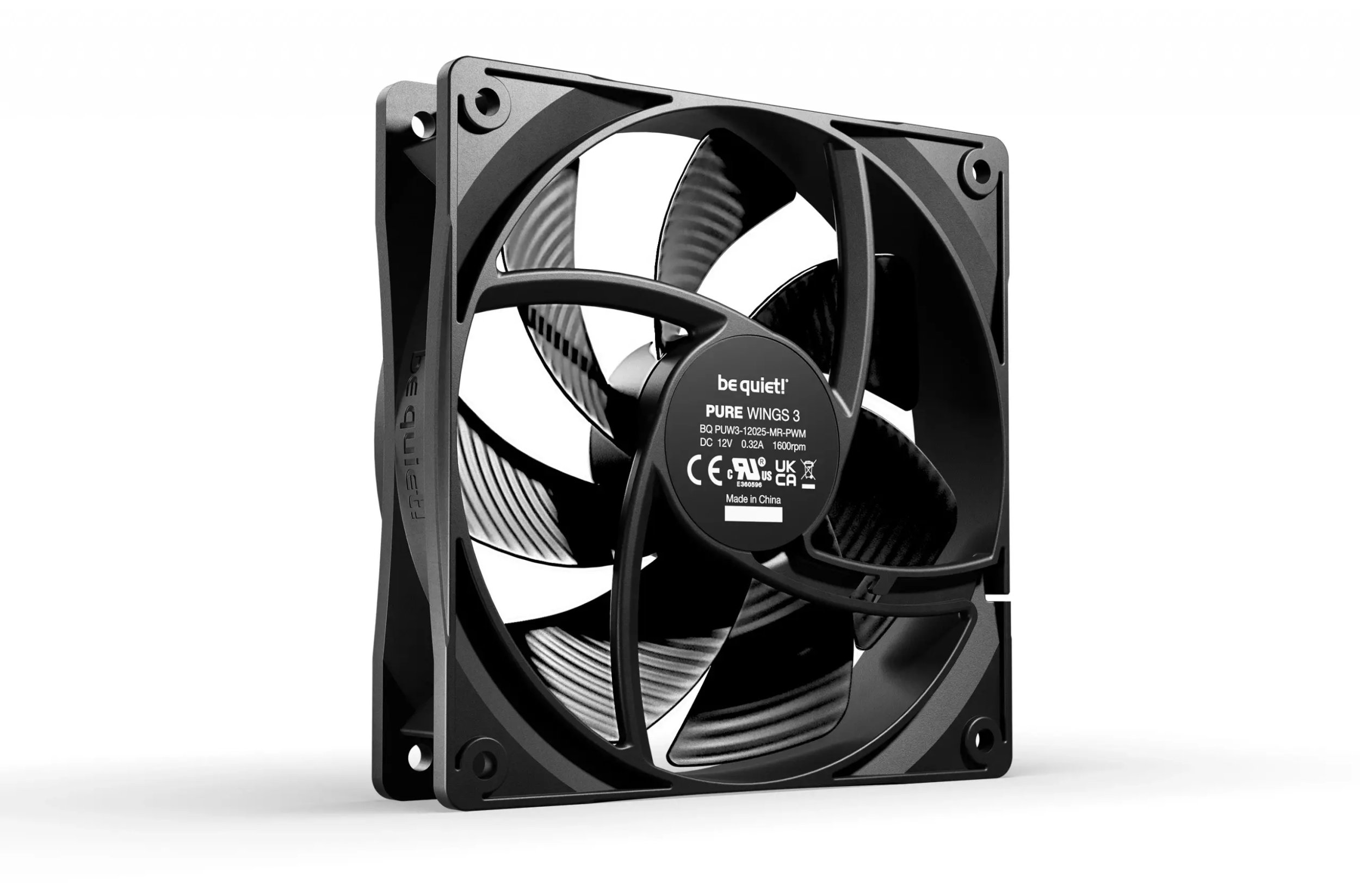 фото Вентилятор Be Quiet! Pure Wings 3 120mm PWM 3-Pack Black (BL141)