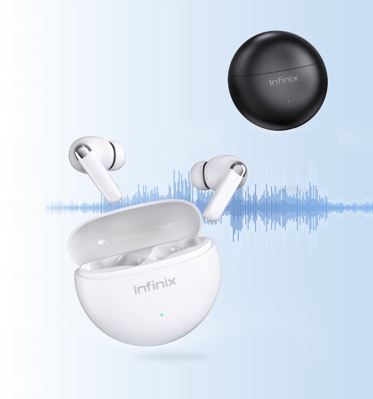 фото Наушники TWS Infinix Buds Neo XE26 White