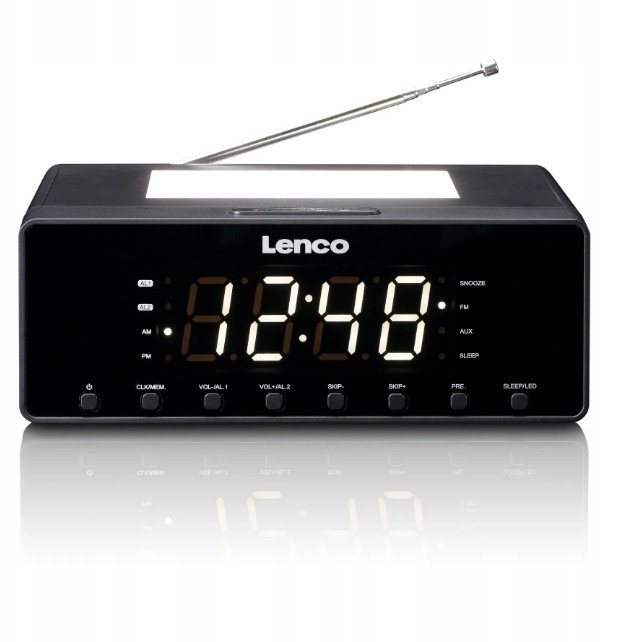 фото Настольные часы Lenco CR-540BK