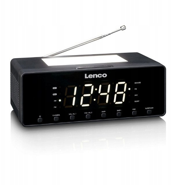фото Настольные часы Lenco CR-540BK
