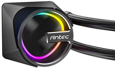фото Жидкостное охлаждение Antec Skeleton 360 Black (0-761345-40066-4)