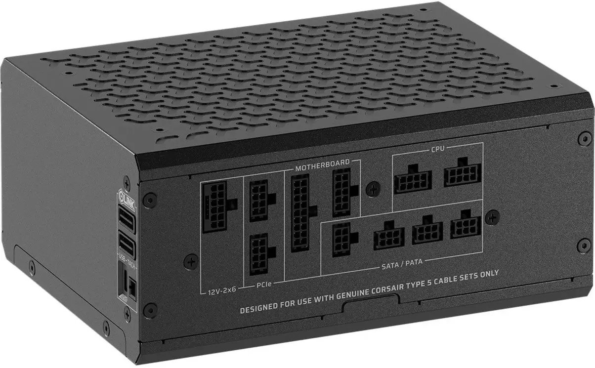 фото Блок живлення Corsair iCUE LINK HXi Shift 1200W (CP-9020267)