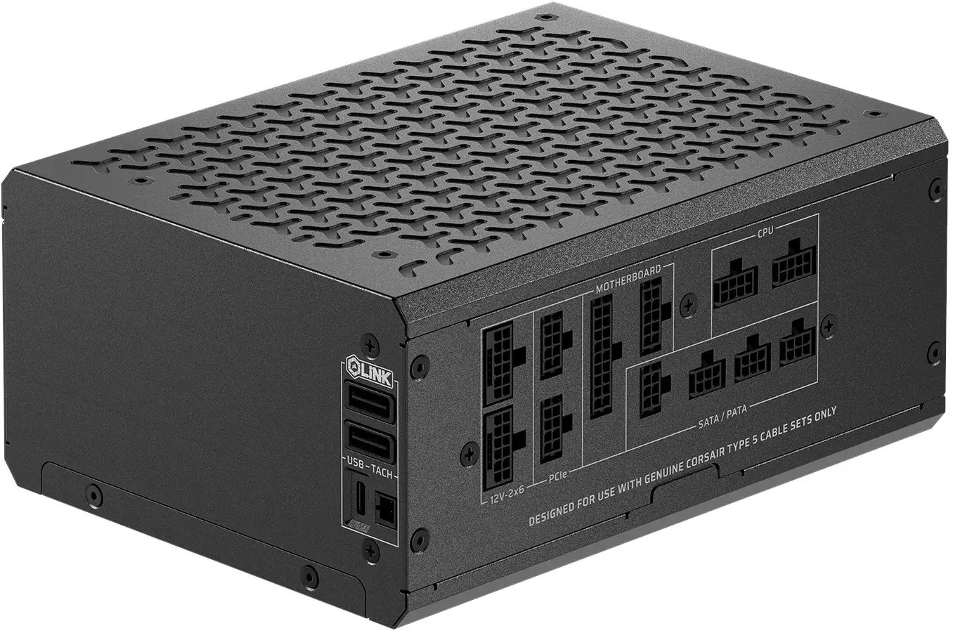 фото Блок живлення Corsair iCUE LINK HXi Shift 1500W (CP-9020269)