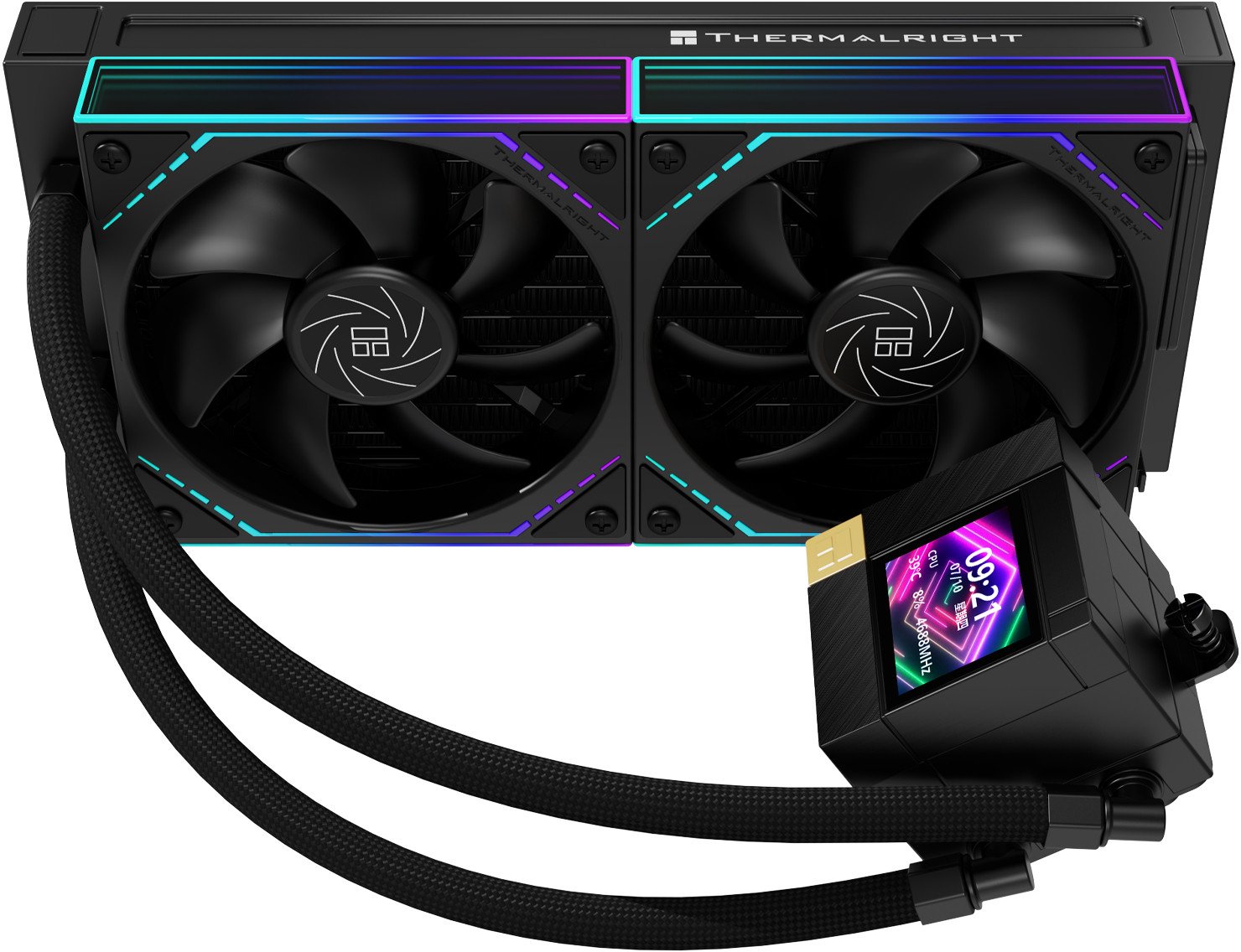 фото Водяное охлаждение Thermalright Core Matrix 240 Vision ARGB Black