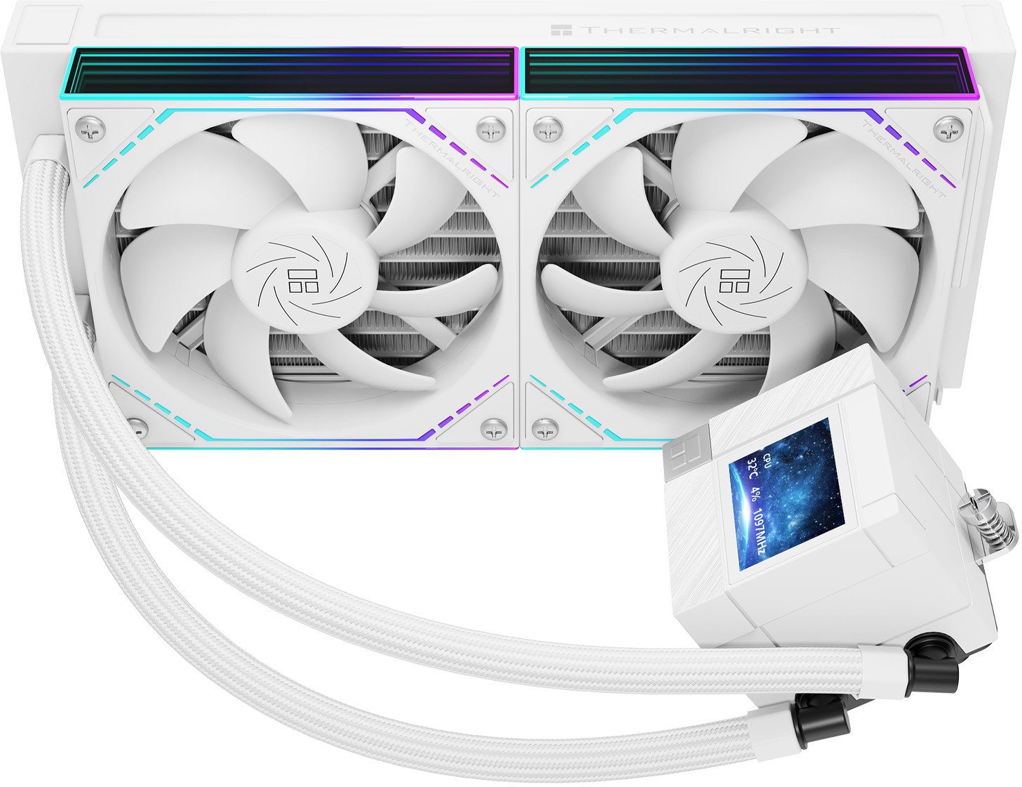 фото Водяное охлаждение Thermalright Core Matrix 240 Vision ARGB White