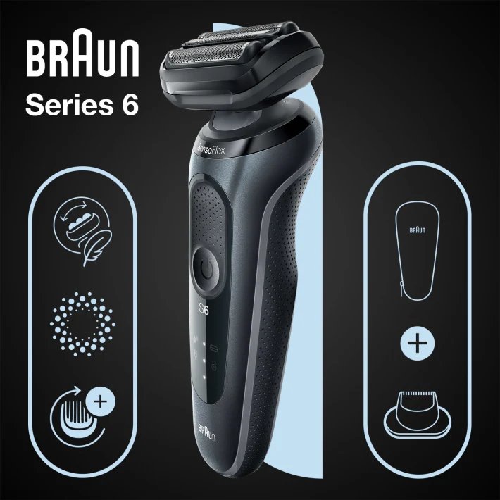 фото Электробритва мужская Braun Series 6 61-N1200s