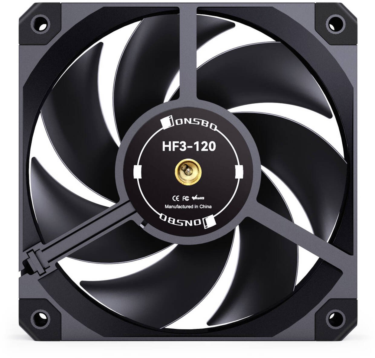 фото Вентилятор Jonsbo Blade Black (HF3-120HB)
