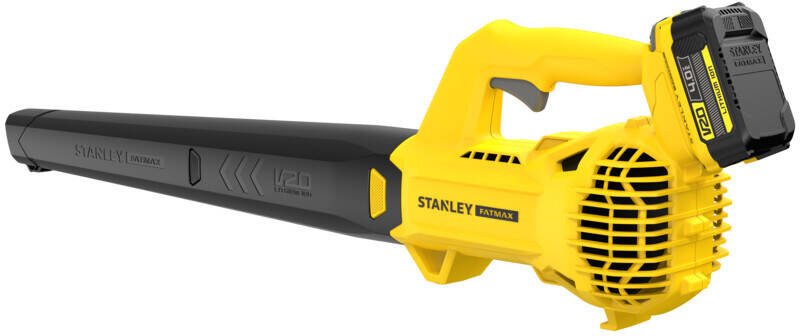 фото Садова повітродувка Stanley Fatmax V20 SFMCBL714M1 — акумуляторна для швидкого прибирання листя