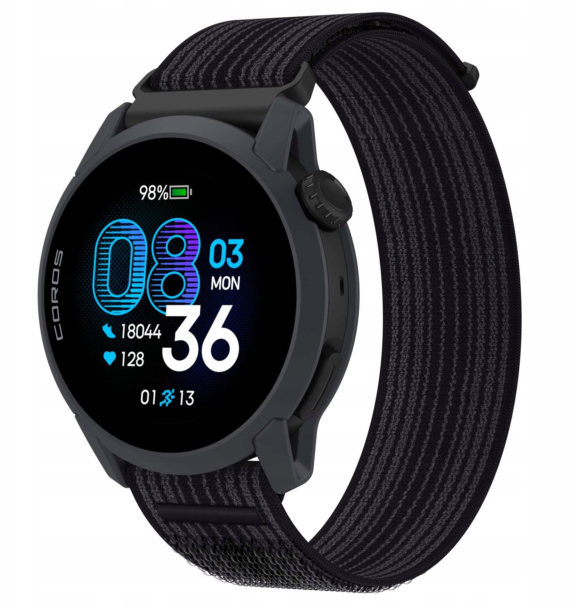 фото Смарт-годинник Coros Pace 4 Black (WPACE4-N-BLK) — легкий спортивний GPS годинник з AMOLED-екраном