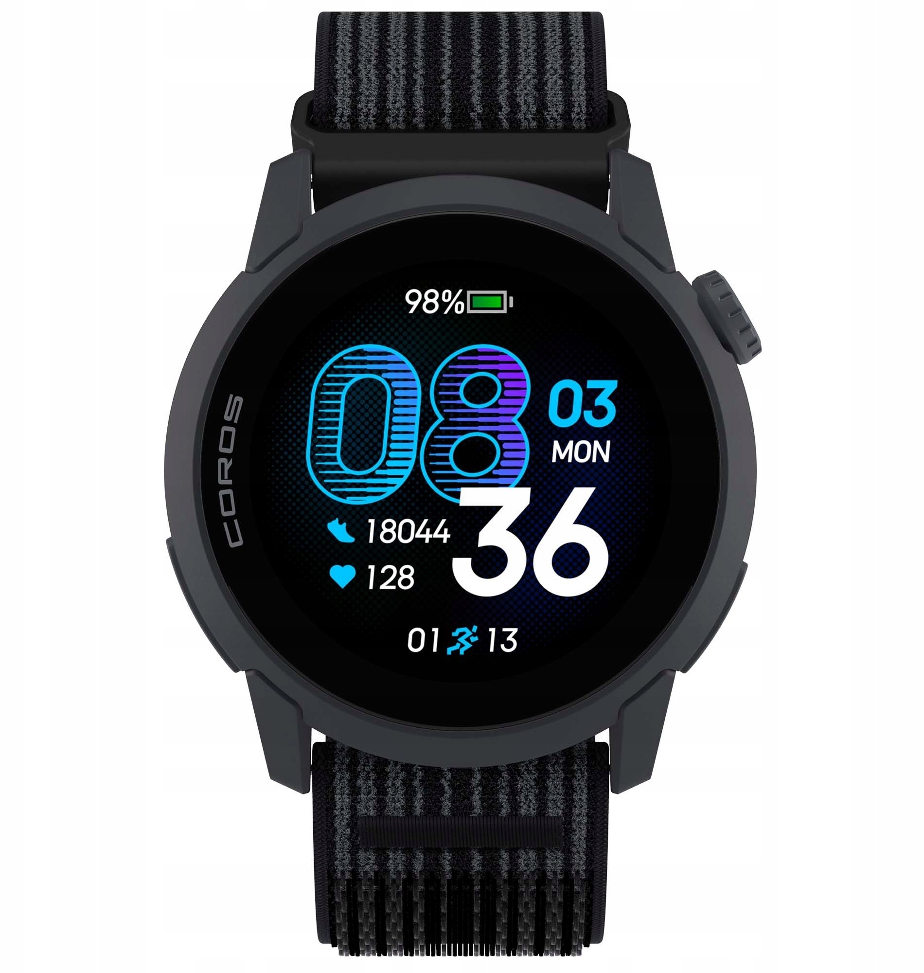 фото Смарт-годинник Coros Pace 4 Black (WPACE4-N-BLK) — легкий спортивний GPS годинник з AMOLED-екраном