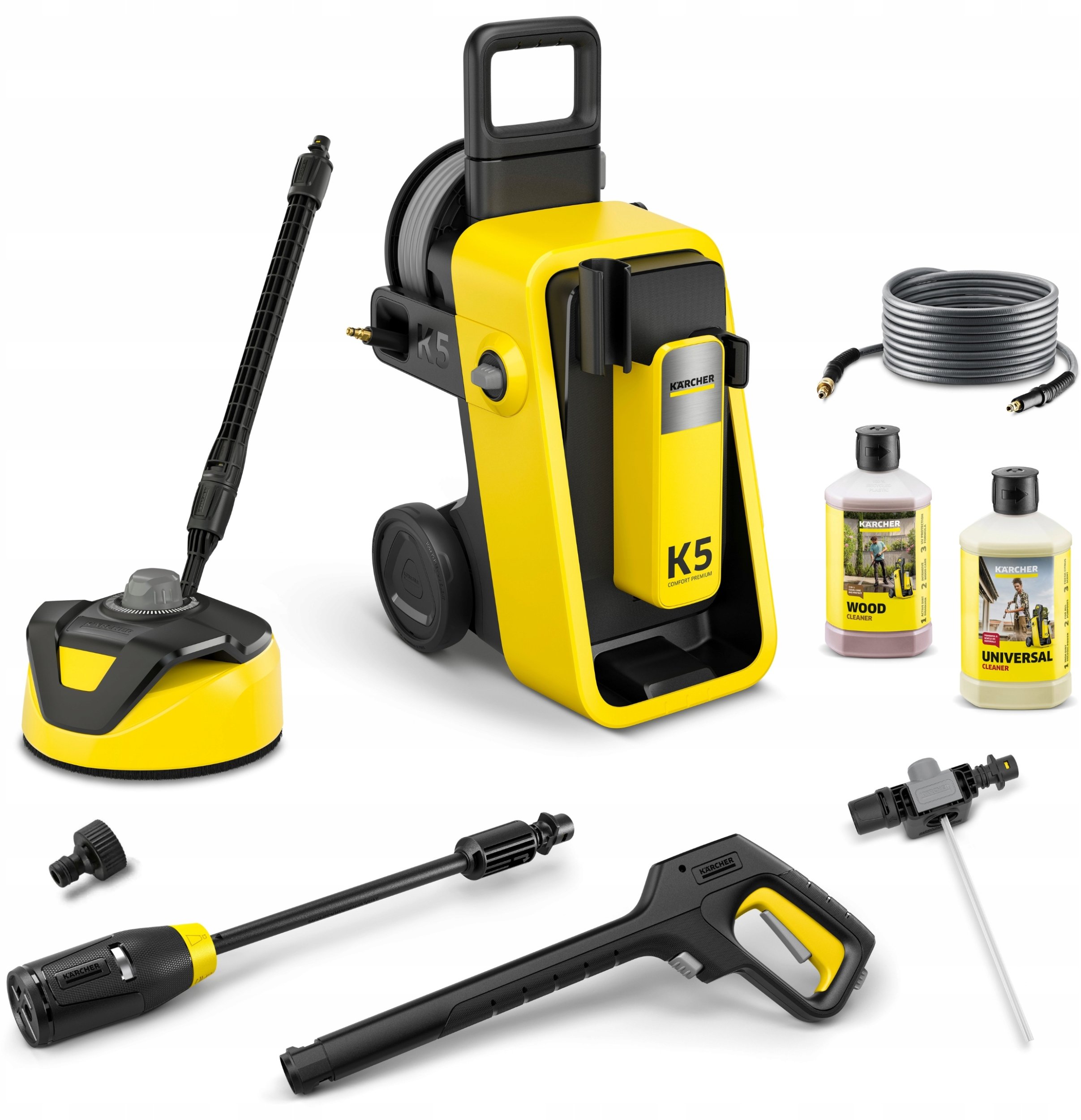 фото Мойка высокого давления Karcher K 5 Comfort Premium Home Wood (1.324-812.0) — мощное и универсальное решение для ухода за домом