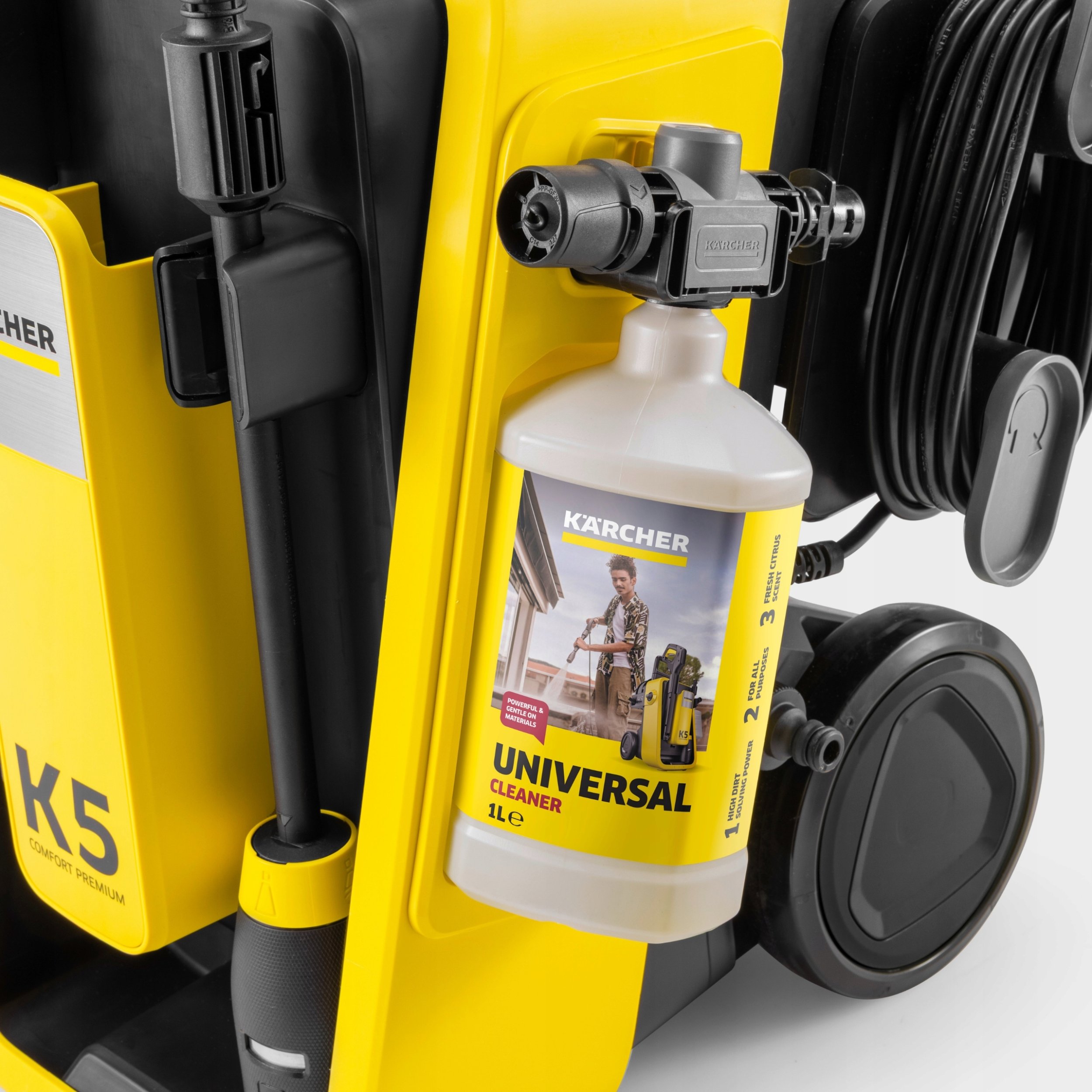 фото Мойка высокого давления Karcher K 5 Comfort Premium Home Wood (1.324-812.0) — мощное и универсальное решение для ухода за домом