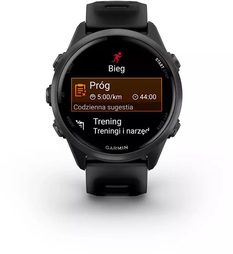 фото Смарт-годинник Garmin Forerunner 570 42 мм — легкий спортивний компаньйон з AMOLED-дисплеєм
