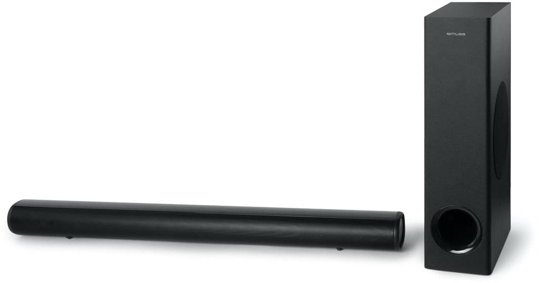 фото Саундбар Muse M-1880 SBT — мощный 2.1 звук с беспроводным сабвуфером