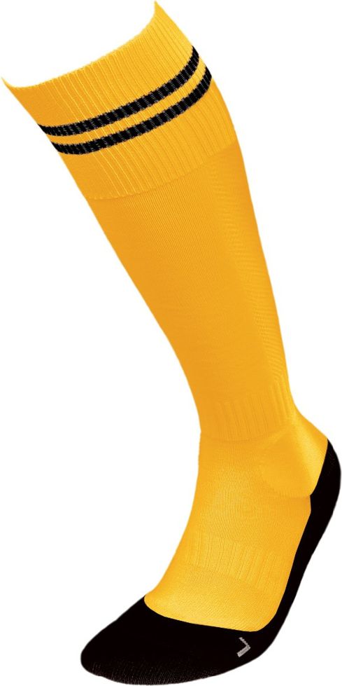 JJW Getry piłkarskie Football Deodorant Silver żółto-czarne roz. 41-43
