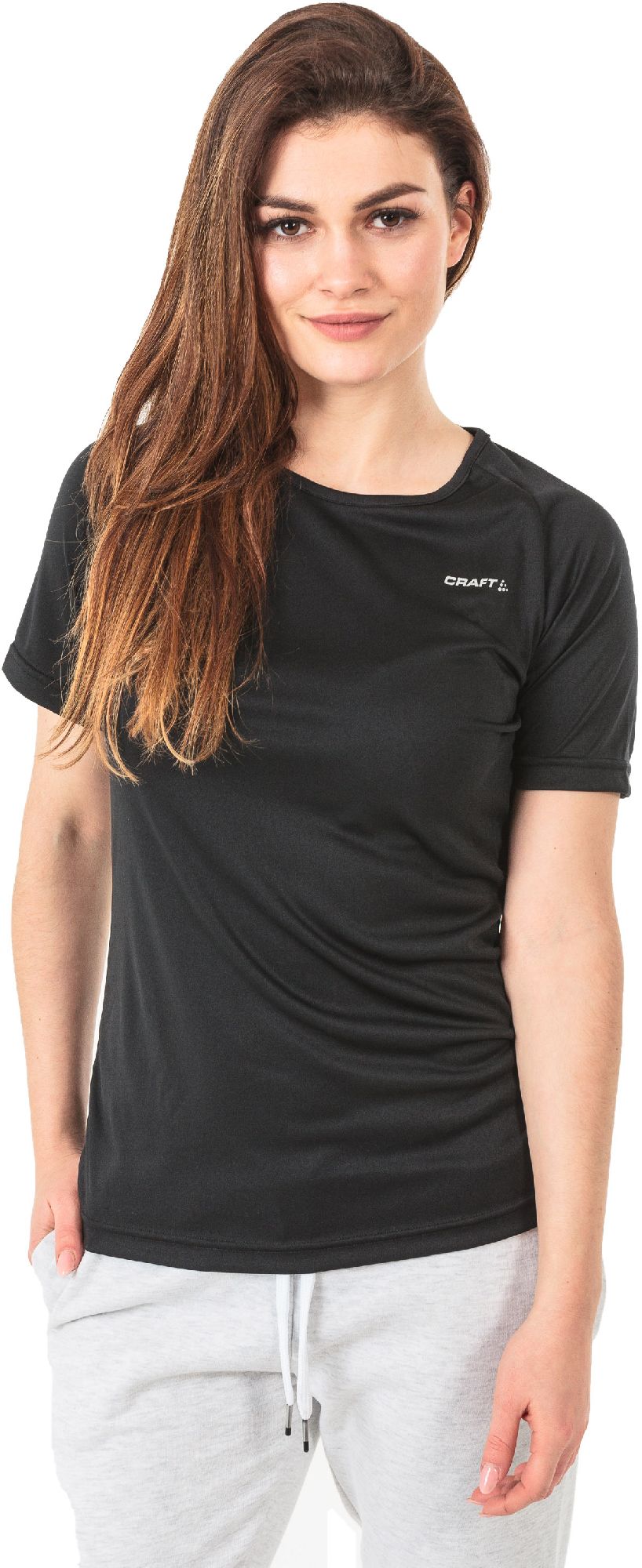 Craft Koszulka damska Prime Tee czarna r. 34 (198842-1999)