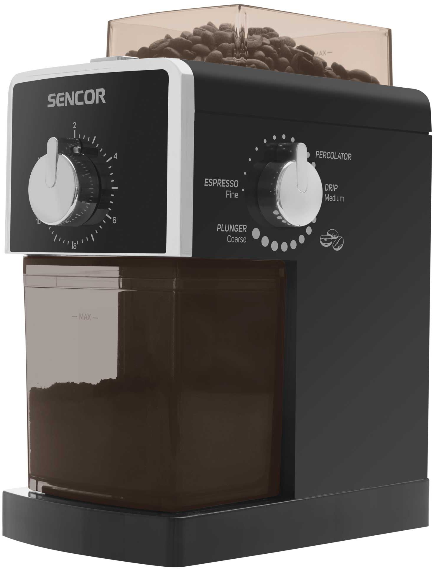 фото Кавомолка електрична Sencor SCG 5050BK