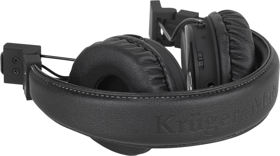 фото Навушники з мікрофоном Kruger&Matz Wave BT Black (KM0624)