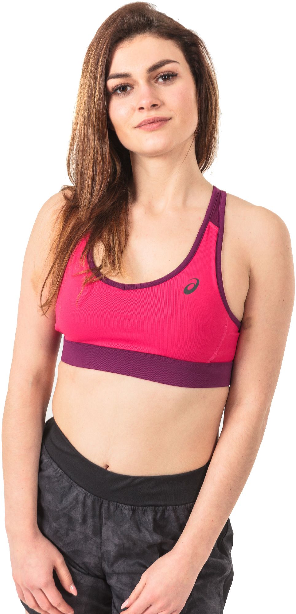 Asics Biustonosz Racerback Bra Performance Cosmo Pink r. S