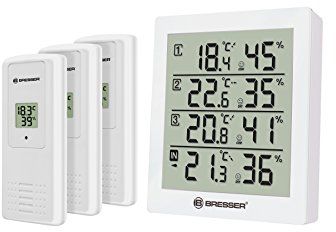 фото Метеостанція Bresser Temeo Hygro Quadro White (7000020GYE000)