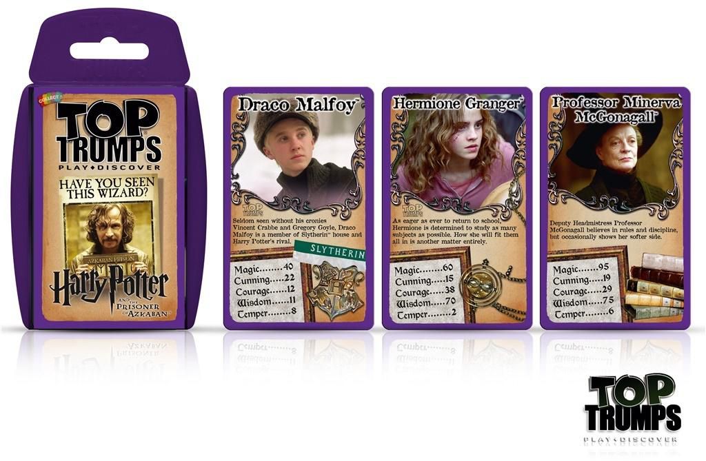 Winning Moves Gra karciana Top Trumps Harry Potter Więzień Azkabanu (260249)