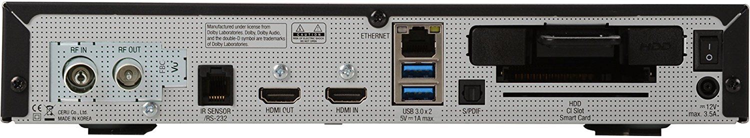 фото TV-тюнер зовнішній VU+ Uno 4K SE