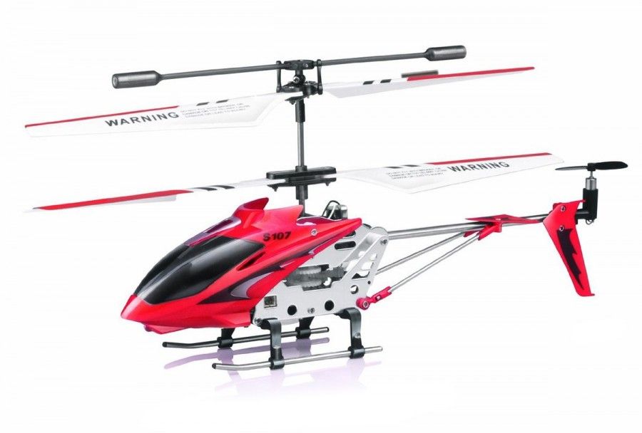 Helikopter S107G czerwony