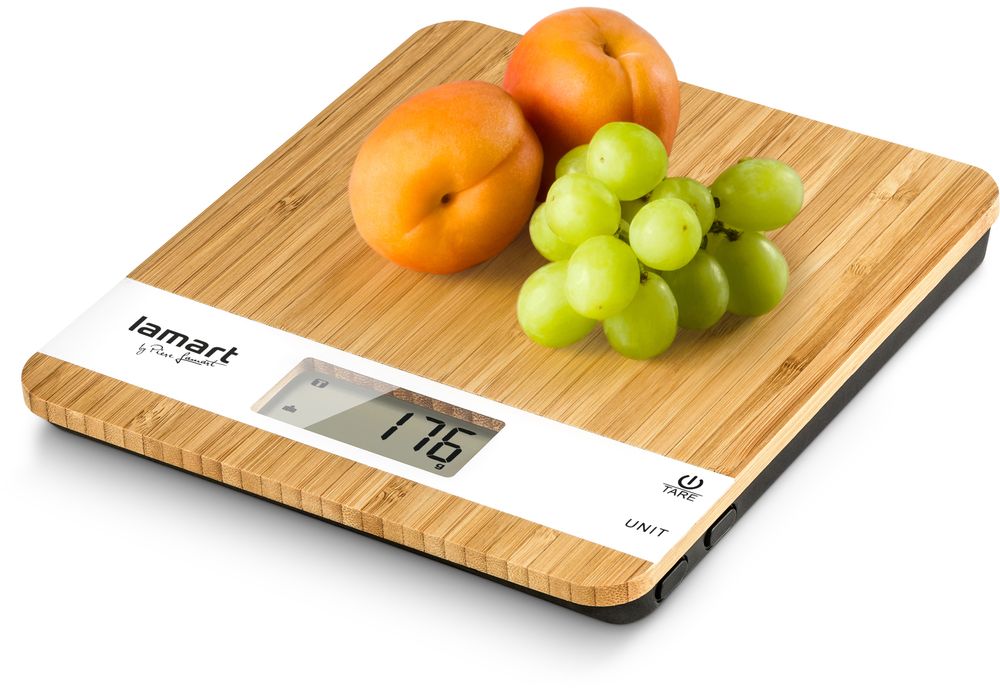 фото Ваги кухонні електронні Lamart Bamboo (LT7024)