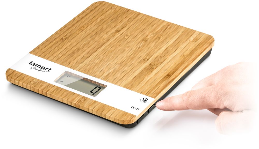 фото Ваги кухонні електронні Lamart Bamboo (LT7024)