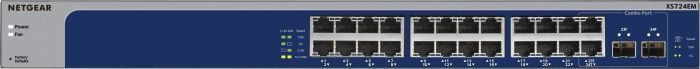 фото Комутатор керований рівня 2 Netgear XS724EM (XS724EM-100EUS)
