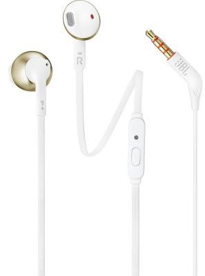 фото Навушники з мікрофоном JBL T205 Gold (T205ZLOTE)