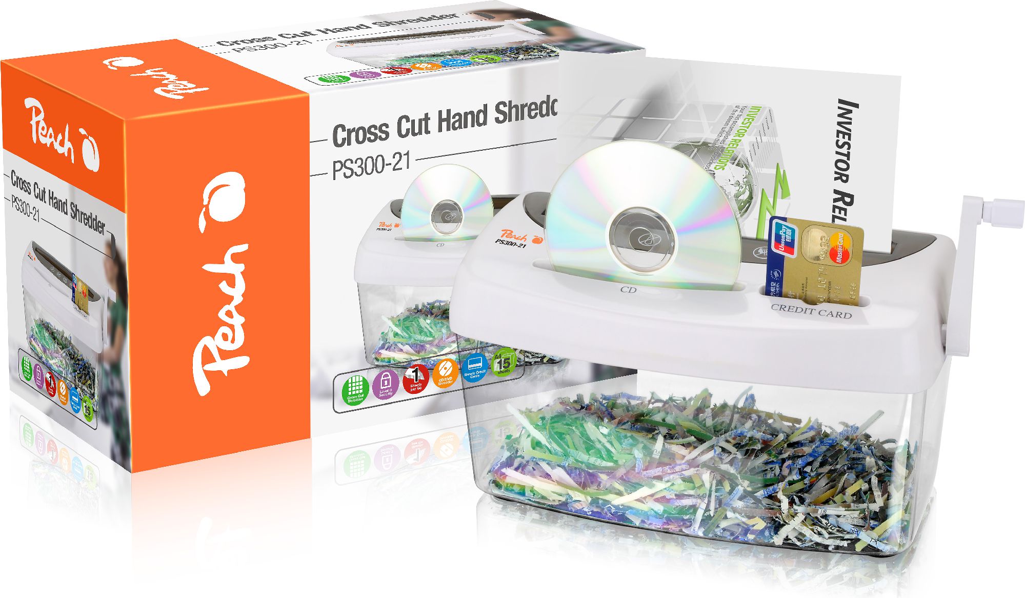 фото Шредер Peach PS3000-21